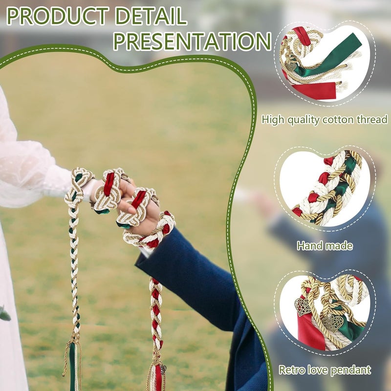 ReliThick Wedding Lasso Handfasting Cord for Wedding Ceremony Rustic Lasso Lazos Cord Traditional Catholic - Image 5